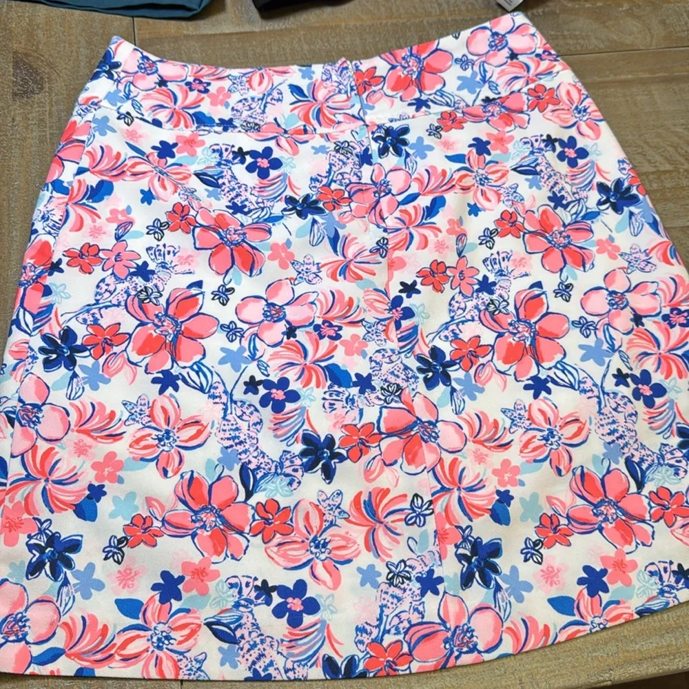 Lilly Pulitzer NWT “Party Like A Lobstar” Jonas Skort Resort White - Image 6