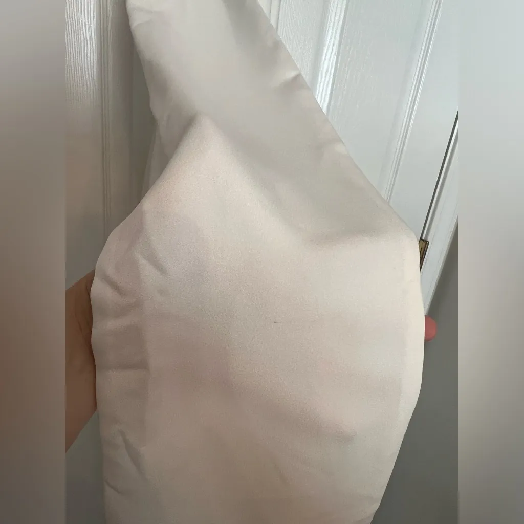 MISHA x REVOLVE Evianna Satin Gown in Ivory White Size XS - Image 9