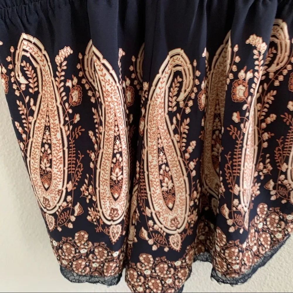 Illa Illa Deep V Romper Playsuit Jumpsuit Flirty Lace Romantic Boho Small - Image 13