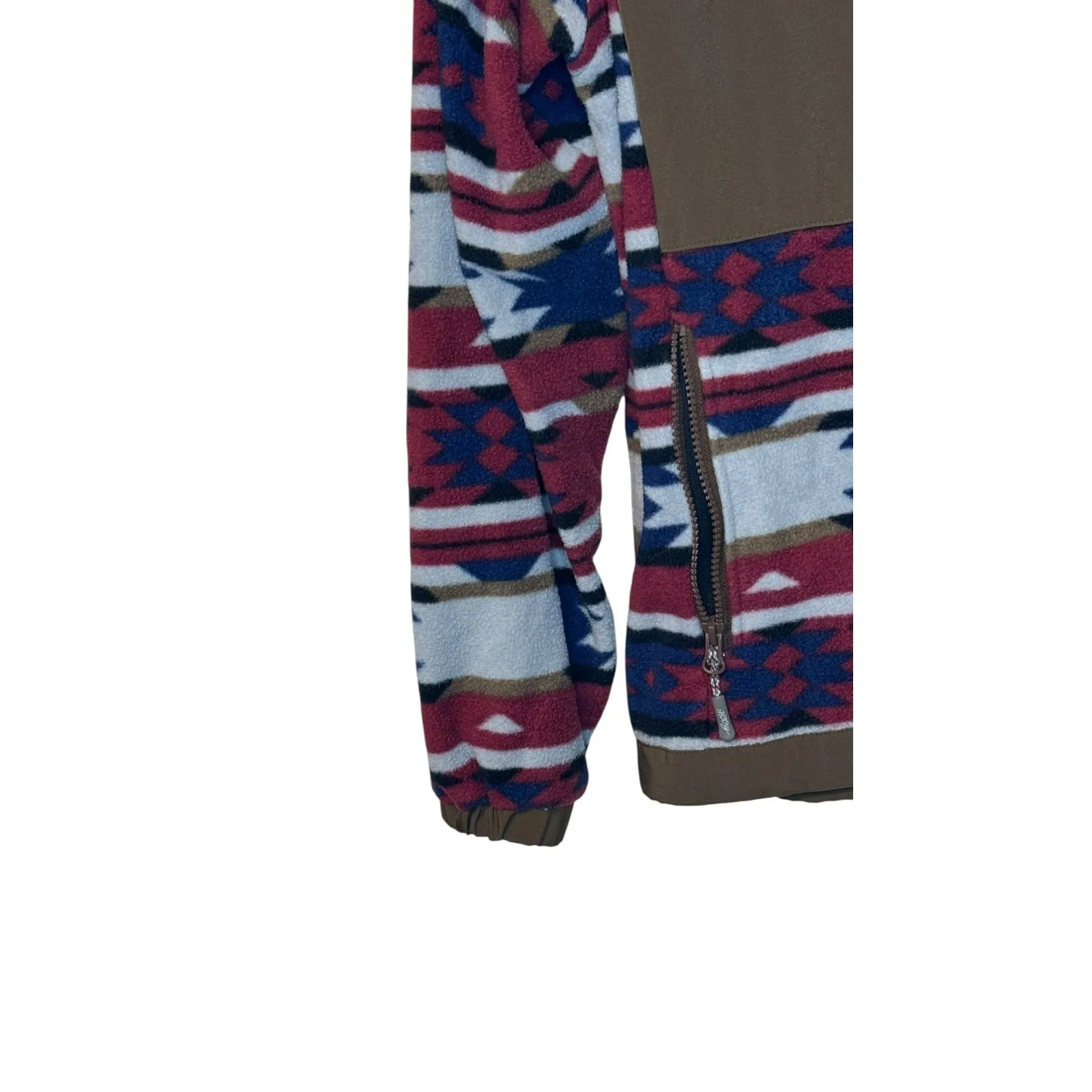 Hooey Women's Sweater Aztec Print Full Zip Ride - Image 3