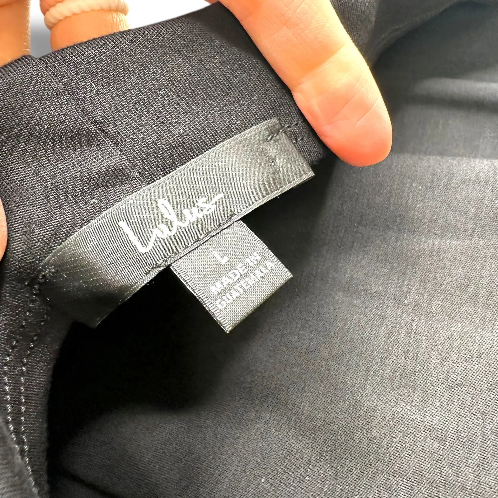 Lulus NWOT Simply Enchanted Black Butter Soft Halter Bodycon Midi Dress Large - Image 6