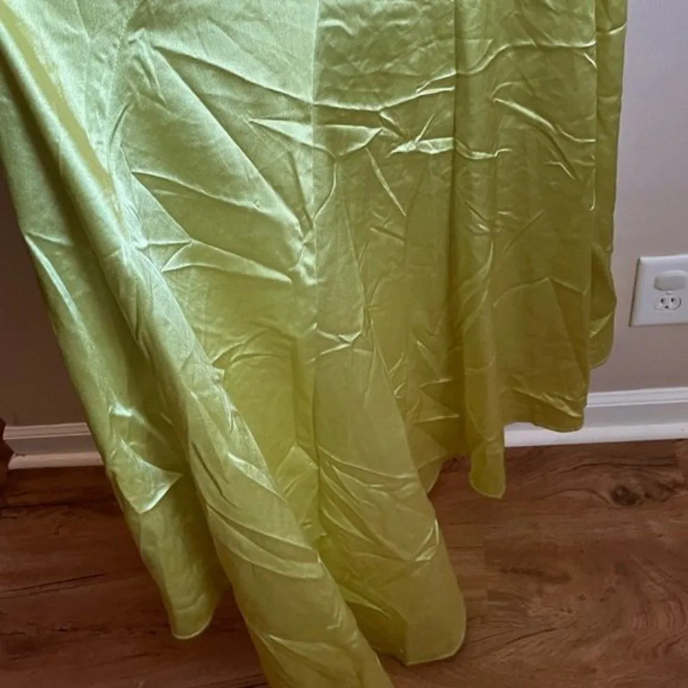 Dolly & Delicious Fishtail Maxi Dress Sz 6 Formal Prom Green - Image 14