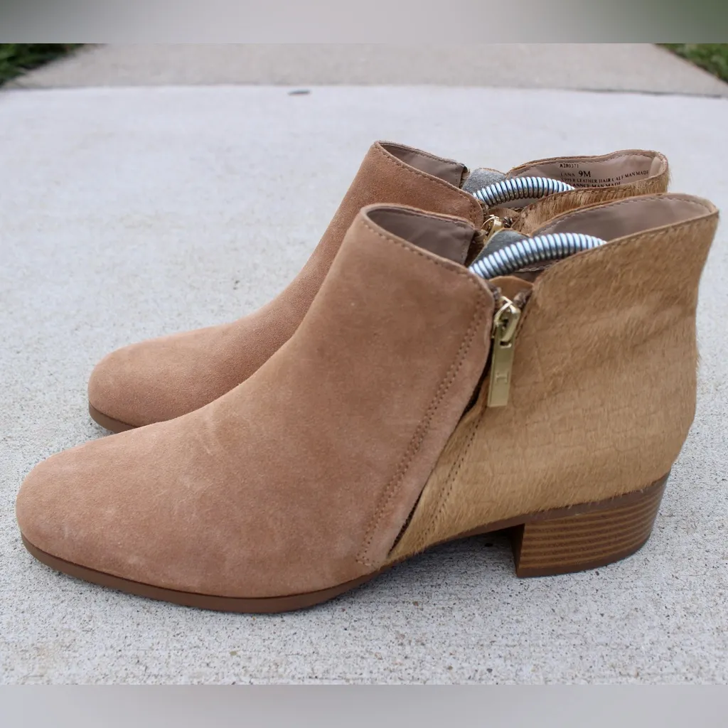H By Halston Women's Suede Ankle Boot Sz 9 - Image 6