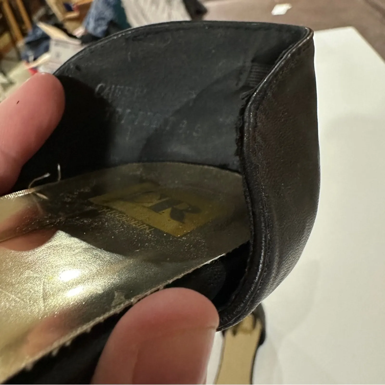 Cape Robbin‎ Muticolor Geometric Print Pointed Flat Shoes Size 8.5 - Image 6