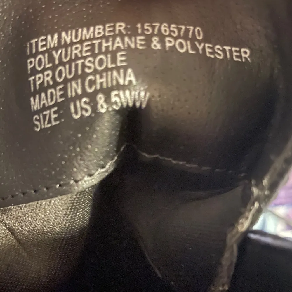 Torrid Black Lace Up Combat Chunky Heal Boots No Box Size 8.5 Wide - Image 9