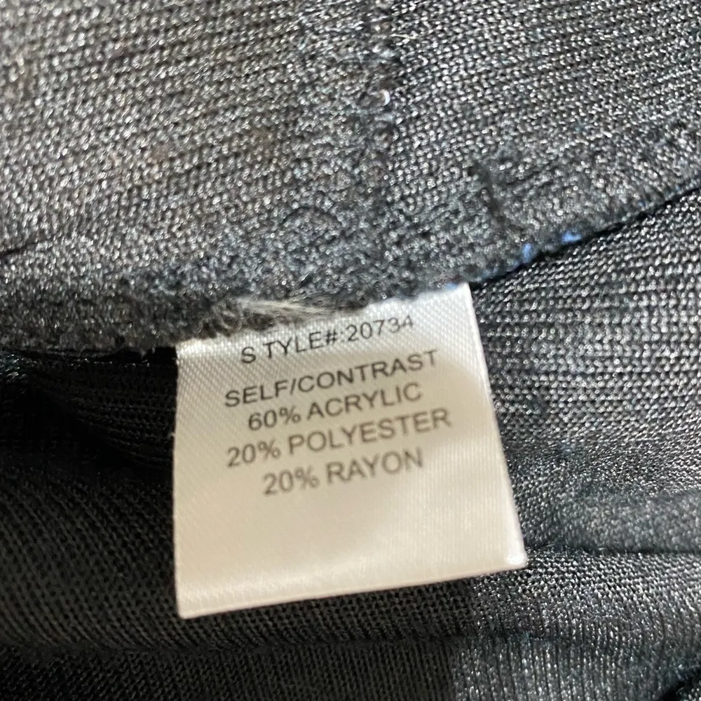 Skies are blue navy sweater zip long sleeve medium navy gray - Image 5