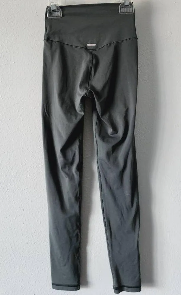 Aerie Hi-Rise 7/8 Leggings Gray 4429 XS - Image 4