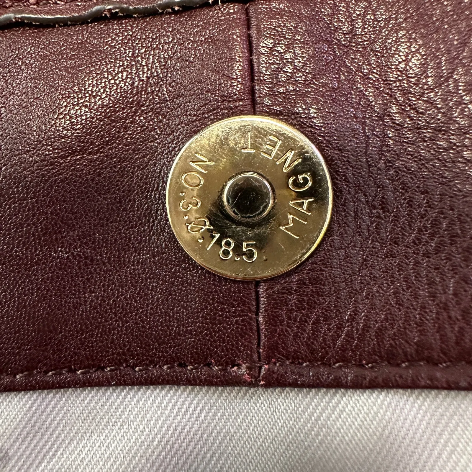 Aimme Kestenberg Chocolate Brown Leather Convertible Shoulder Bag Purse Tote - Image 10