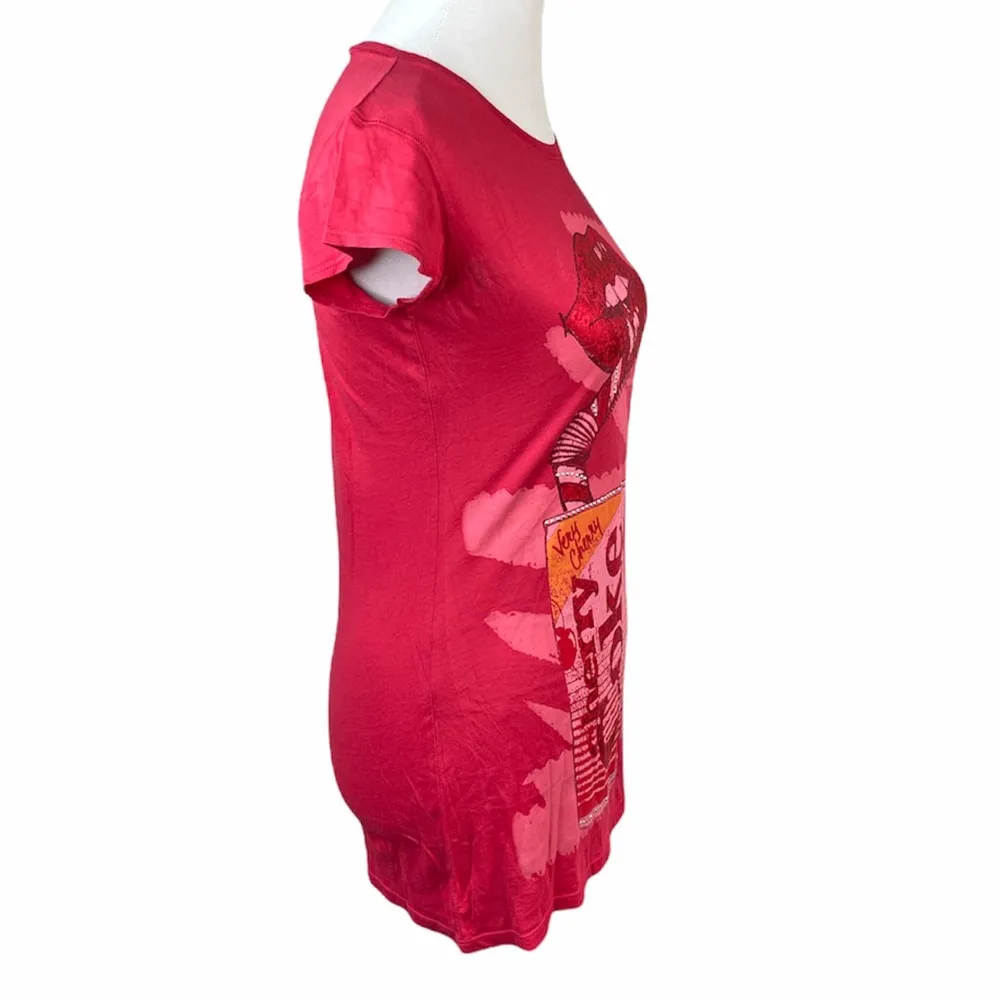 Coca-Cola Sipping a Coke T-Shirt, Red, Small and Medium - Image 3