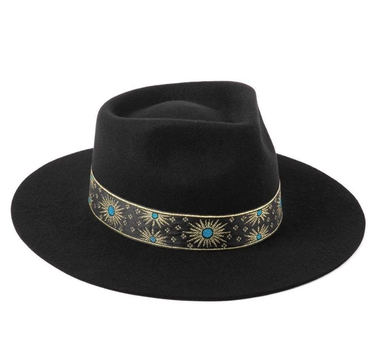 Black Wool Hat - Image 7