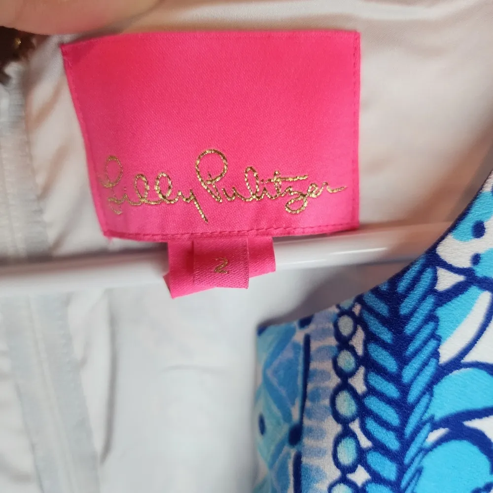 Lilly Pulitzer Donna Maxi Romper Pop Up Coronado Crab Size 2~$248 - Image 5