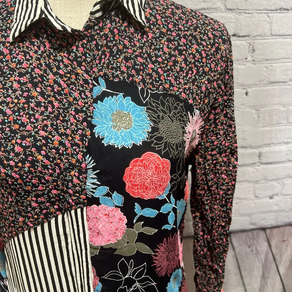 ASOS  button down blouse size 4 - Image 9