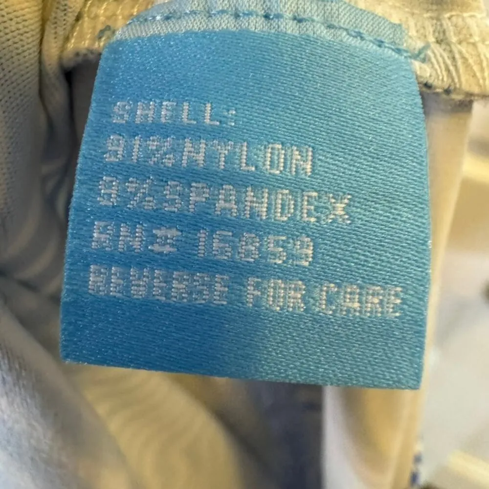 J. Mclaughlin | Mia Dress in Catalina Oahu Waves Pattern Blue White Size Medium - Image 6