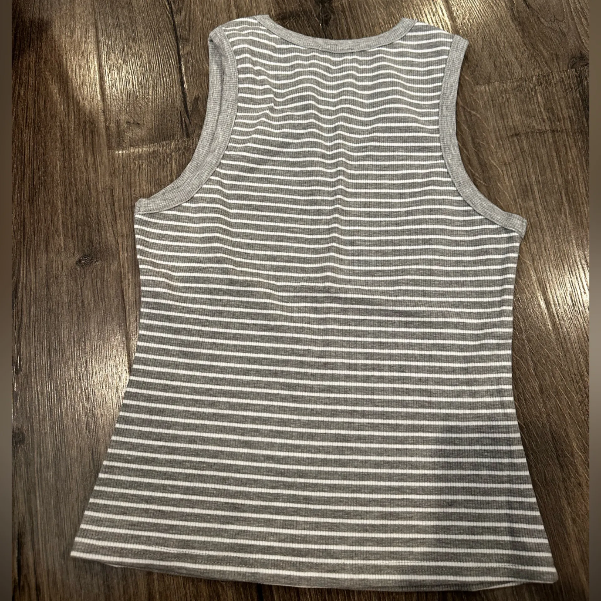 Pink Lily Stripe Tank Top - Image 4