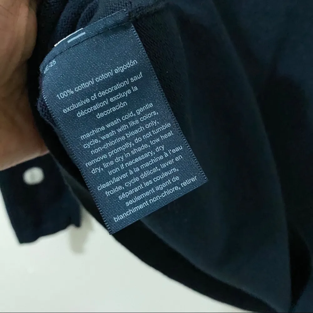 Navy blue Tommy Hilfiger women Polka dot sweater - Image 4