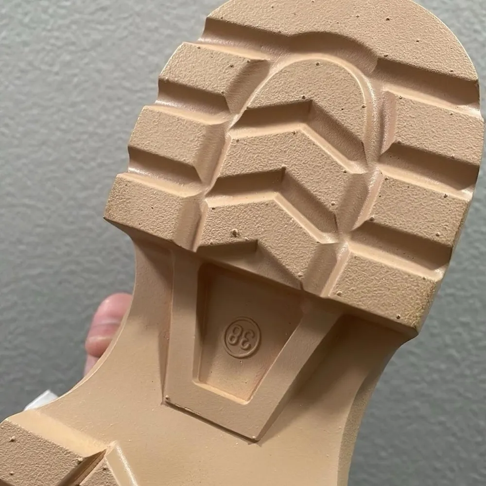 Korean style fashion slip on Oxford loafers shoes British Size 7.5 - Image 5