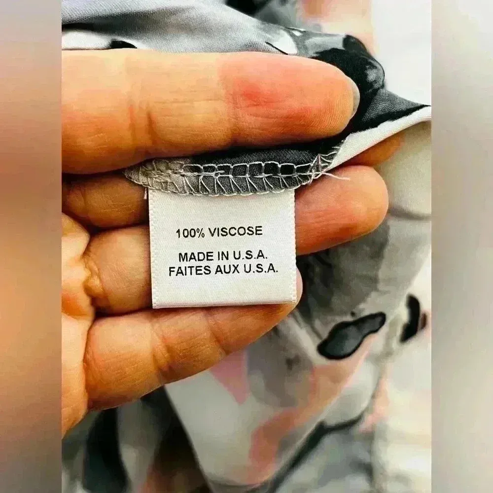 MISA Los Angeles Freesia Off The Shoulder Watercolor Floral Dress Size XS $282 - Image 13