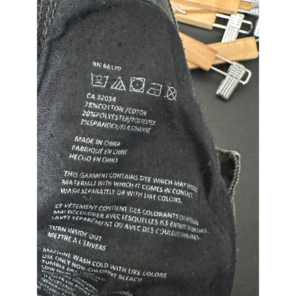 Urban Outfitters BDG Jeans Women 32 Grey Green Dye Mid Rise Twig Ankle Denim - Image 6