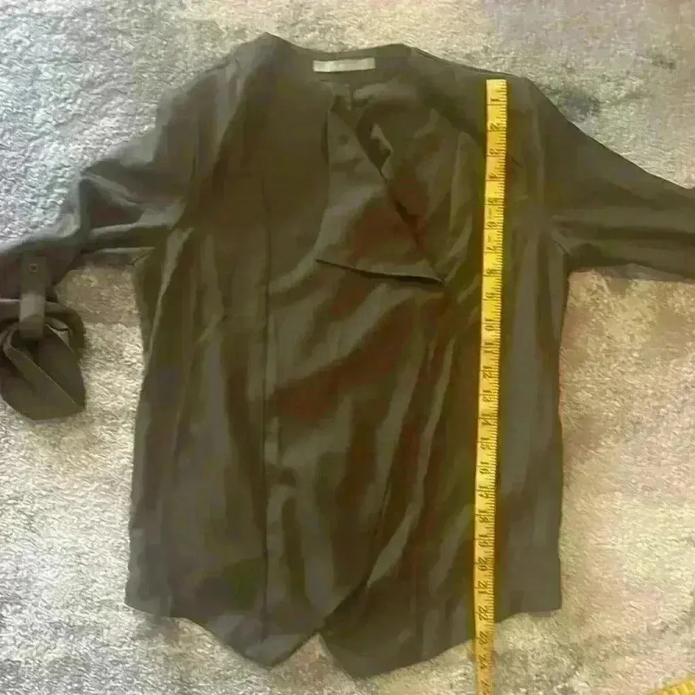 Women’s Green Sweet Rain 3/4 Sleeve Jacket - Image 7