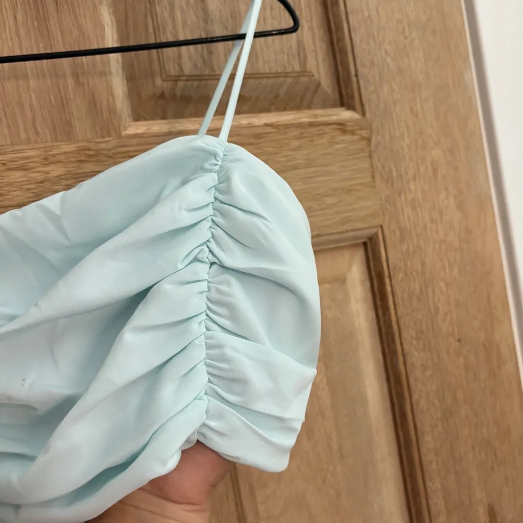 House of‎ Harlow NEW women’s top blue size M Size M - Image 2