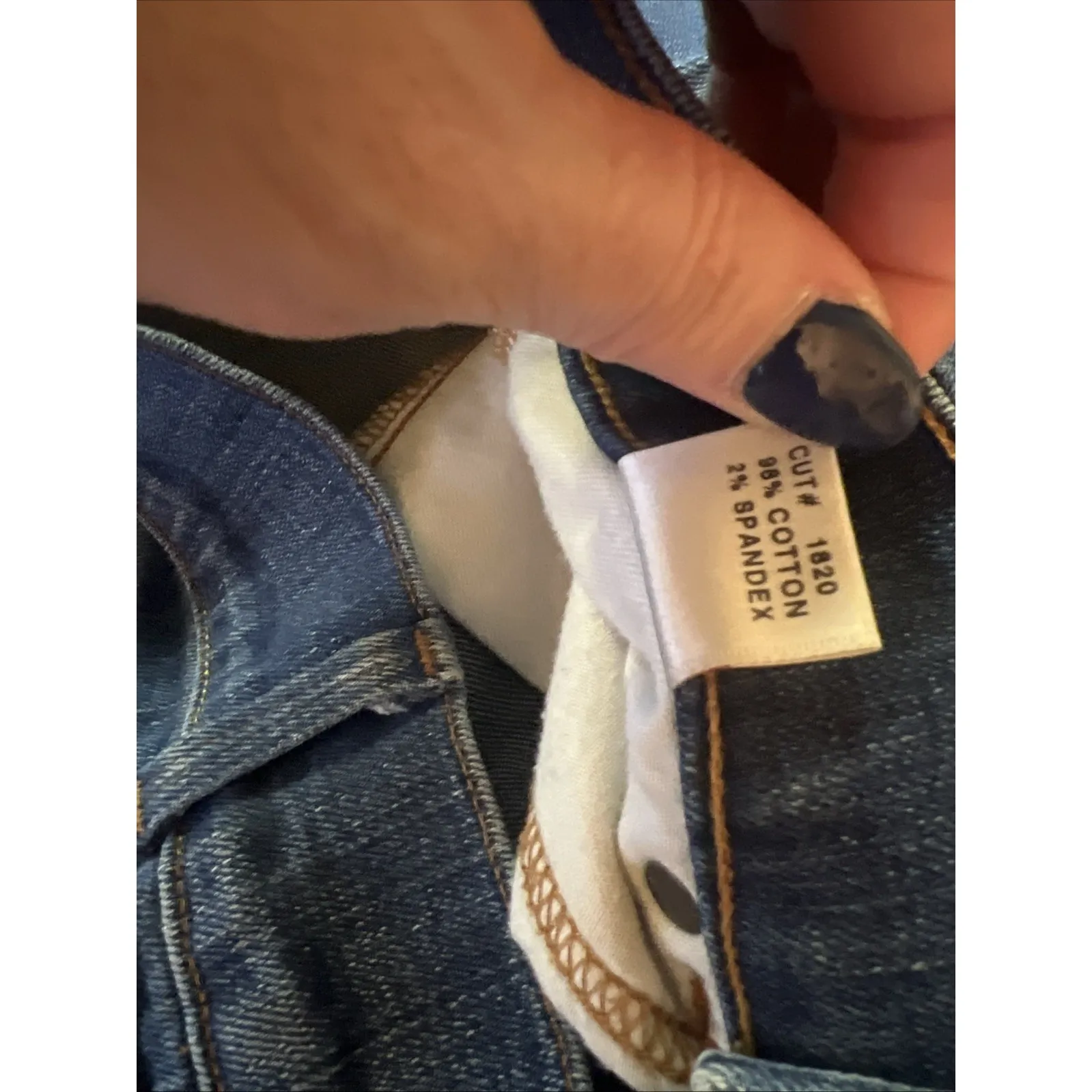 J‎ BRAND LOVE STORY BELL BOTTOM Y2K Low Rise Bayou Wash Stretch Denim Jeans 27 - Image 4