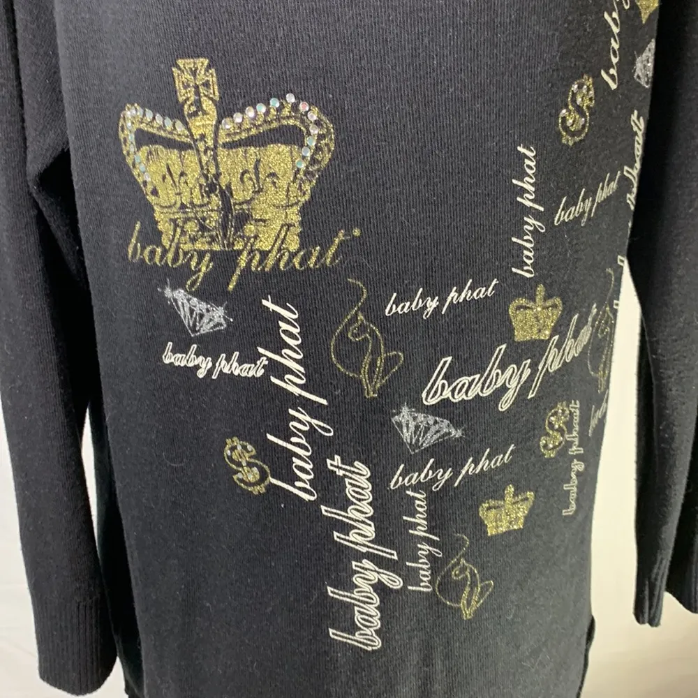 Off Shoulder Black Sweater Size 2X - Image 2