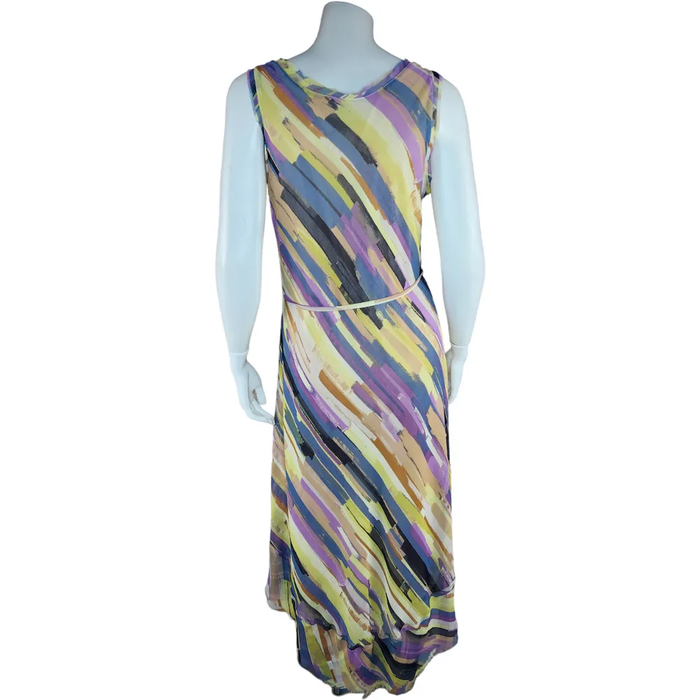 SIMPLY VERA VERA WANG Multi-Color Paint / Clean Slate Dress Women's Medium - Image 10