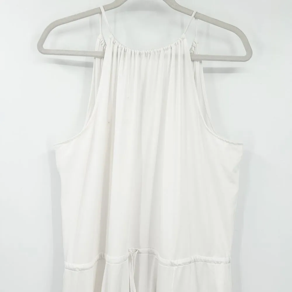 NWT PILYQ Women Bridal Resortwear Water Lilly Hampton Handkerchief Hem Dress M/L - Image 3