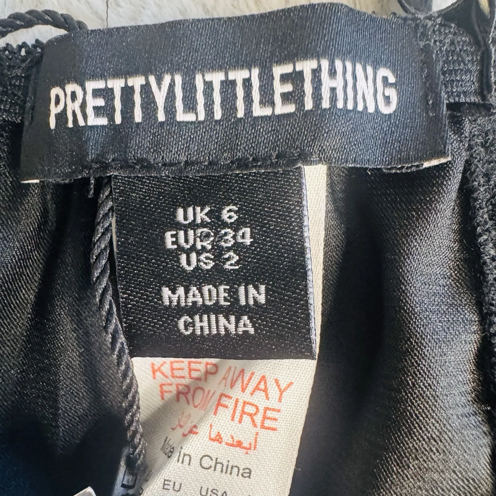 NWT PLT Black Lace Corset Top - Size‎ 2 Hook & Eye Closure - Image 10