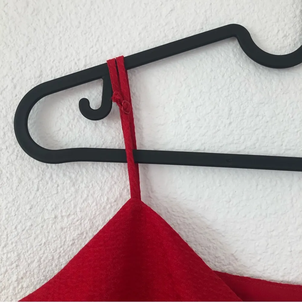 WAYF Vanessa Button Front Cami red Sz XS - Image 6