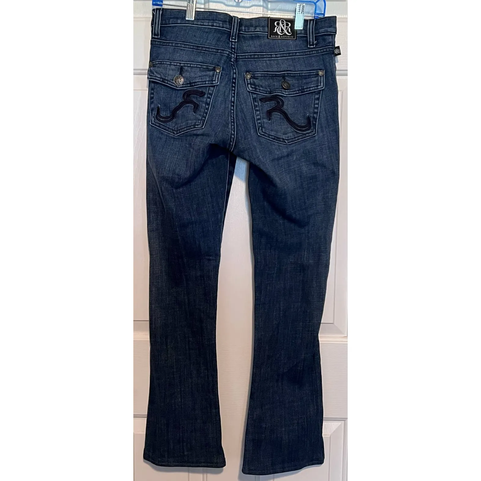 Rock & Republic Kasandra Women's Jeans Size 8 M 29 1/2" Inseam x‎ 15" Waist x - Image 2