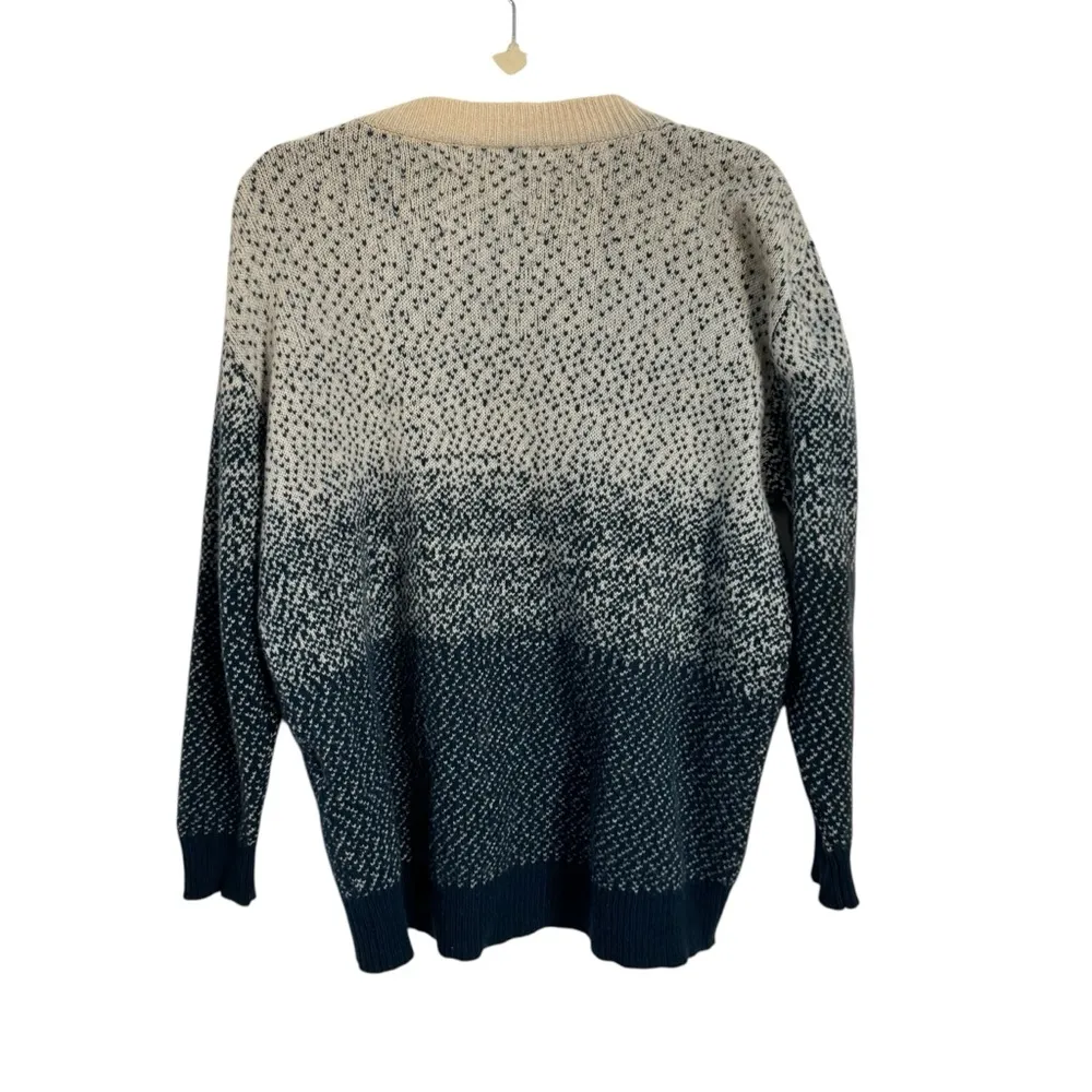 Women’s Fine Collection Paris Cashmere sweater in Gradient Ombré Pattern. EUC Blue Size undefined - Image 3