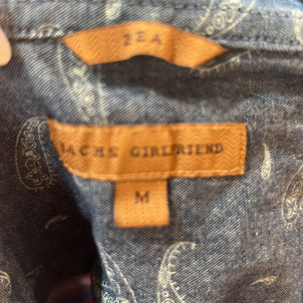 Jachs girlfriend plaid long sleeve button up shirt - Image 6