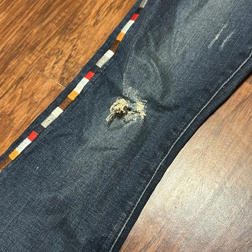 Miss Me Vintage Flare Stretch Mid Rise Flare Jeans - Image 4