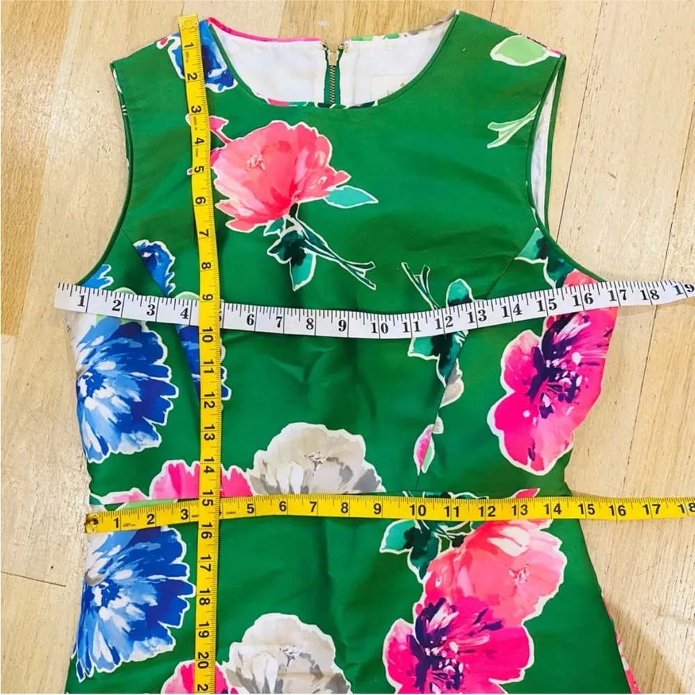 Kate Spade Floral Fitted Sheath Dress - Image 11
