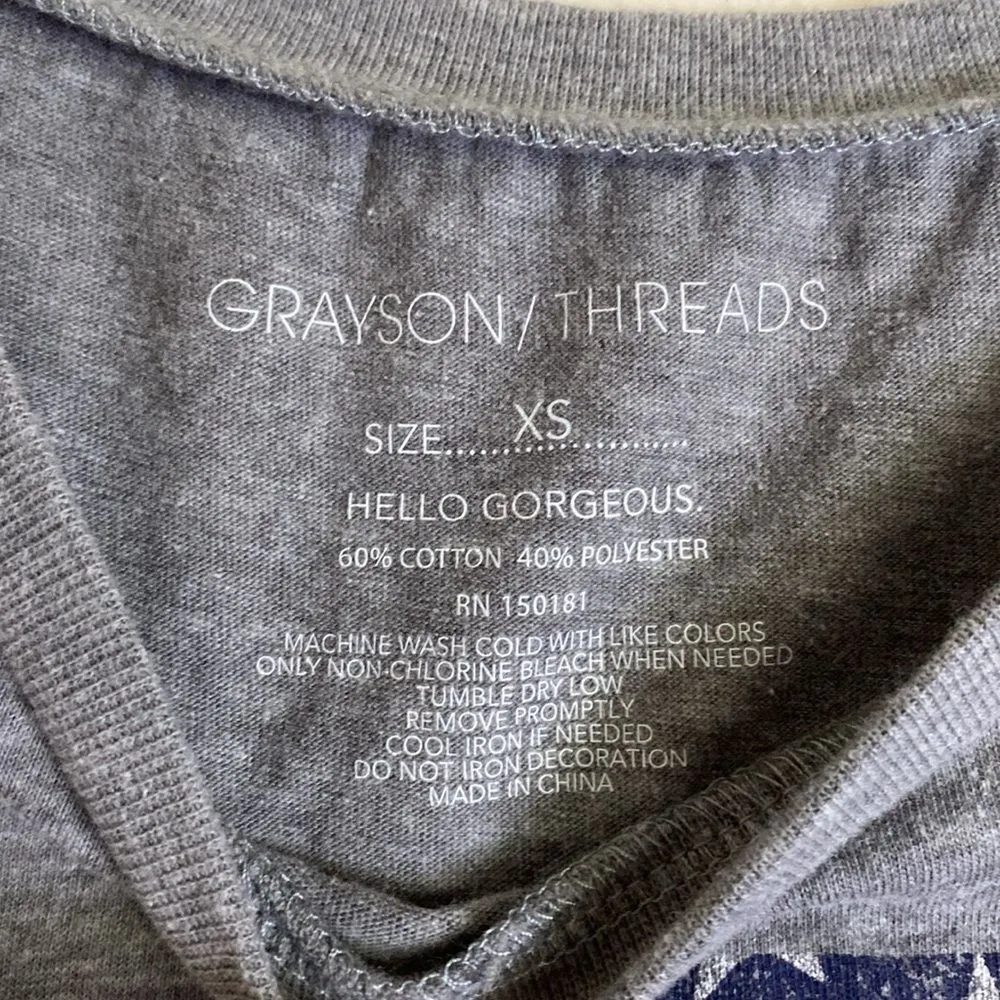 Grayson Threads Flag Lightening Bolt XS - Image 2
