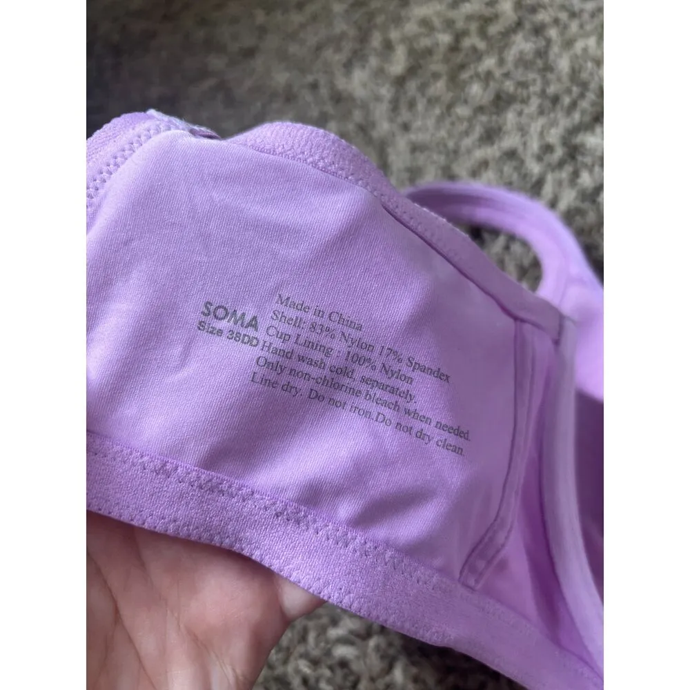 Soma Lilac Purple Padded T - Image 6