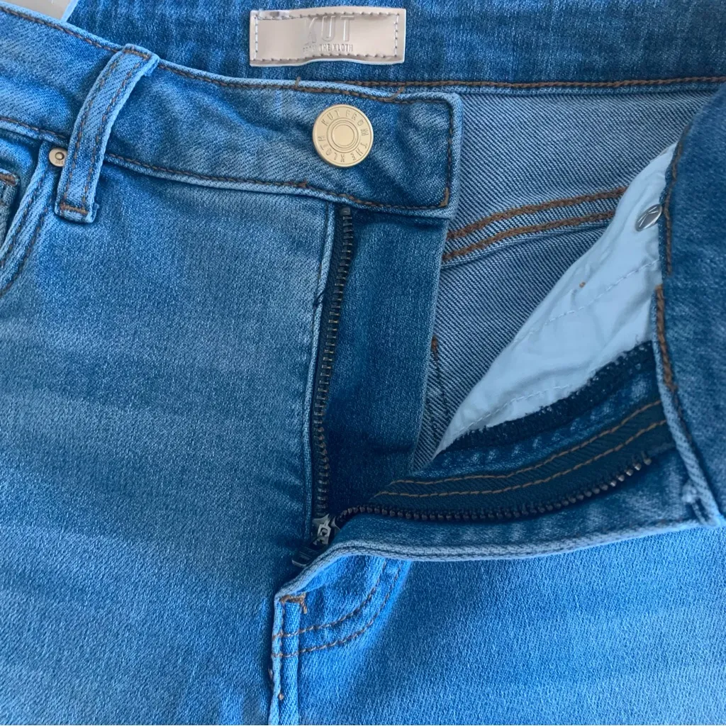 EUC Kut From The Kloth Rachael High Rise Fab Ab Mom Jeans Size 4 - Image 3