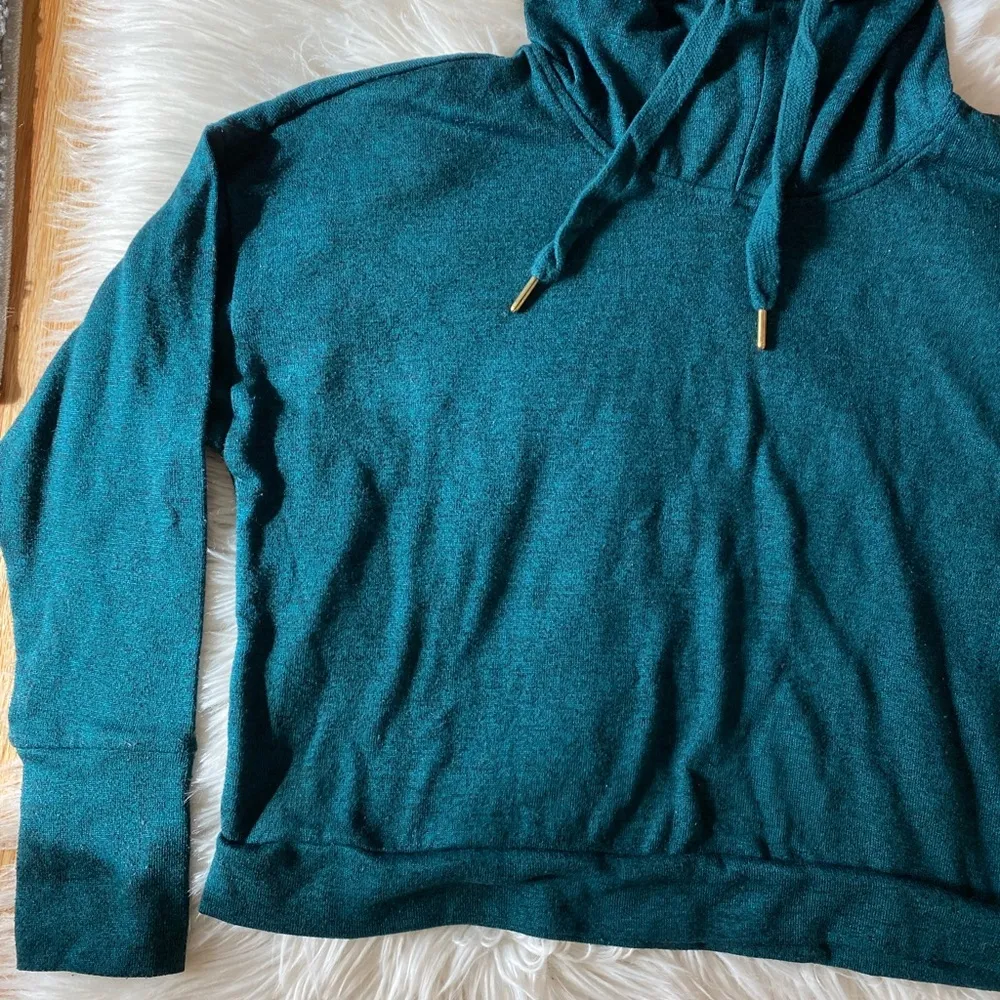 Old Navy sweater-knit pullover hoodie - Image 3