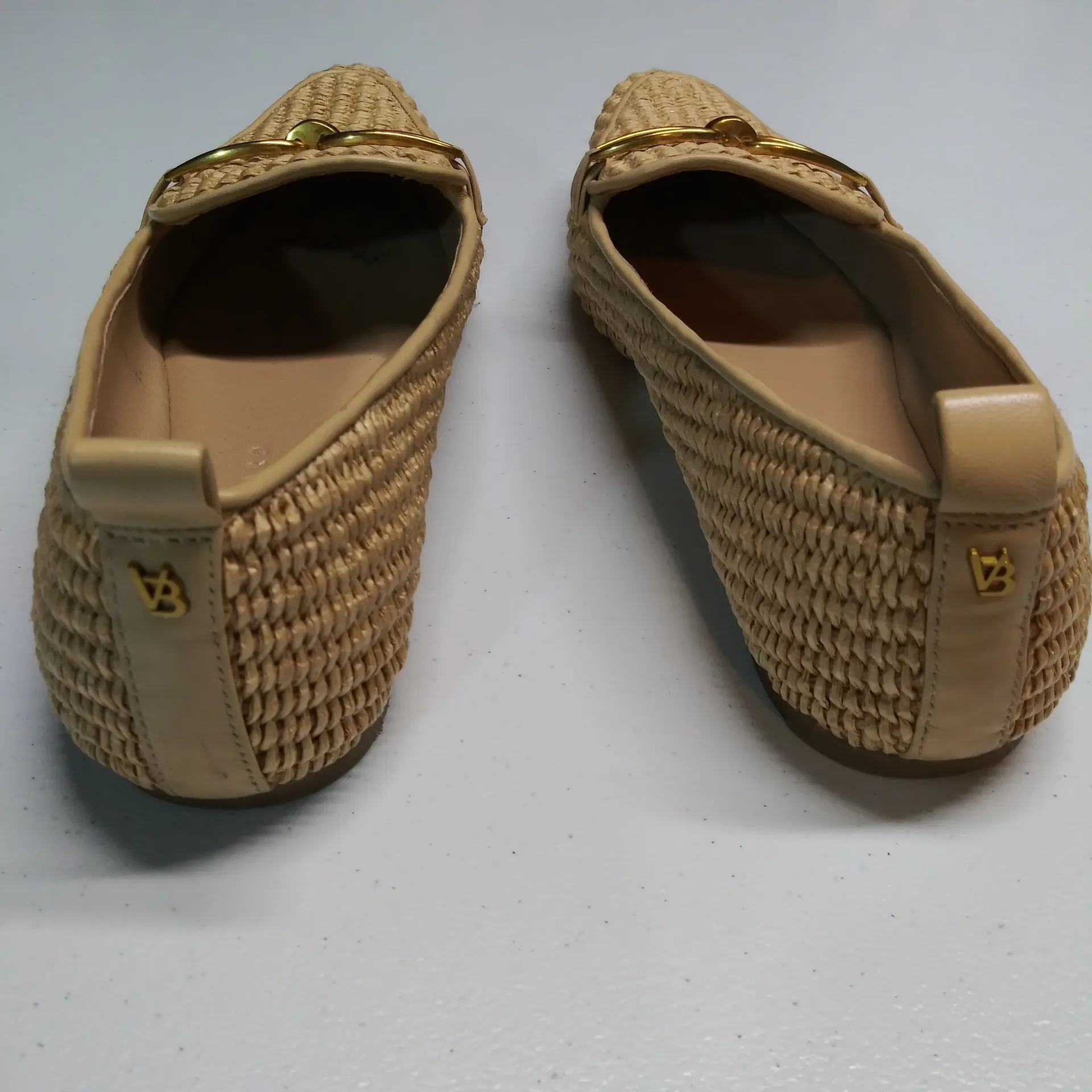 Veronica Beard Champlain Loafer Raffia Chic Size 8 - Image 8