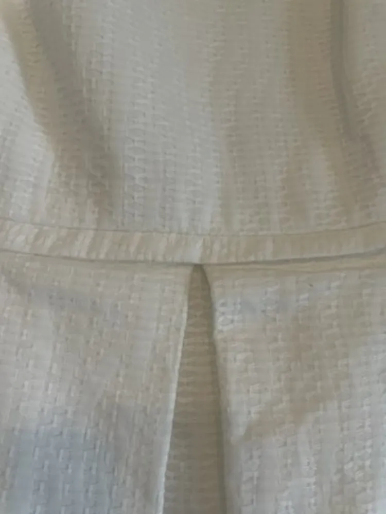 Just Taylor Size 8 Fit &‎ Flare Dress White Boat Neck Sleeveless Classic - Image 8