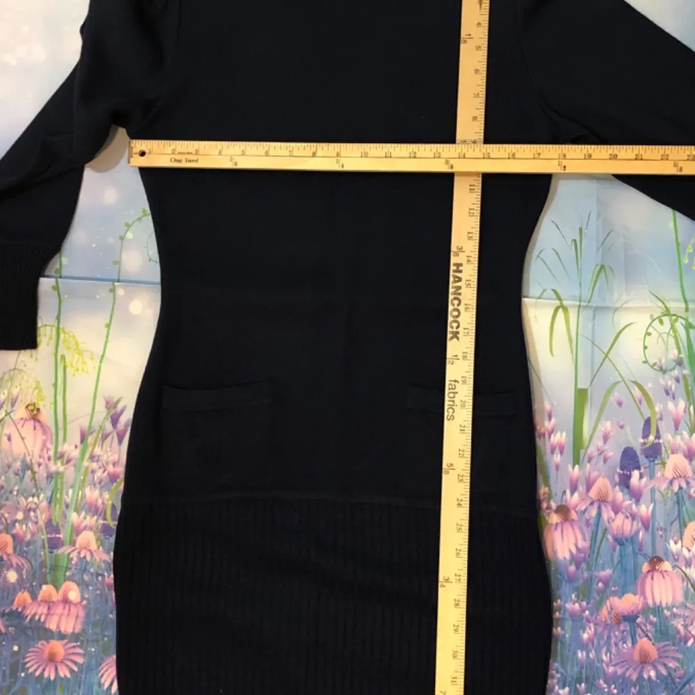 Paul Harris Black Sweater Dress Size Medium - Image 3