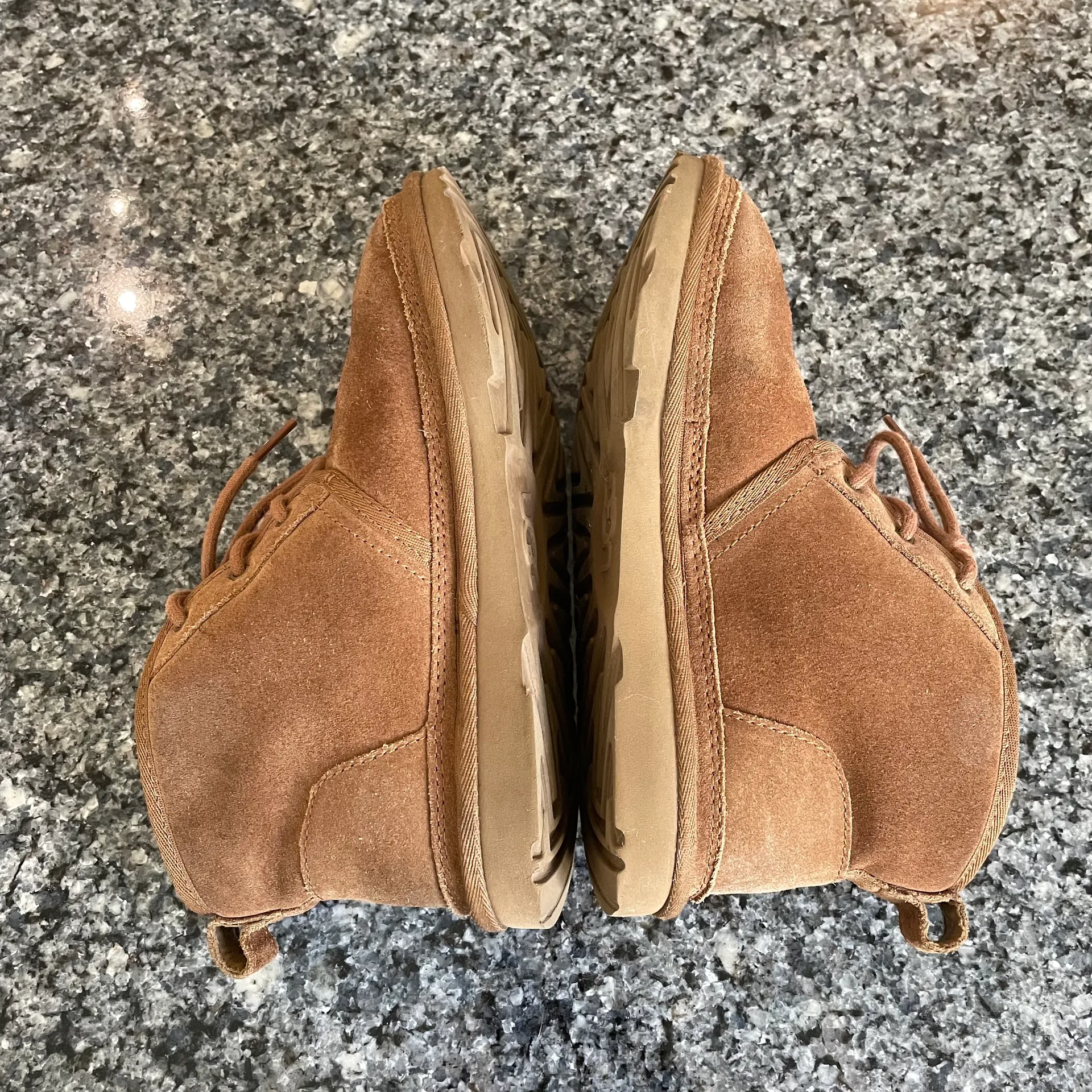 UGG Neumel Lace Up Boots Chestnut - Image 4