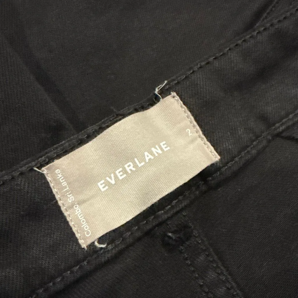 Everlane the straight leg crop short pants size 2 - Image 2