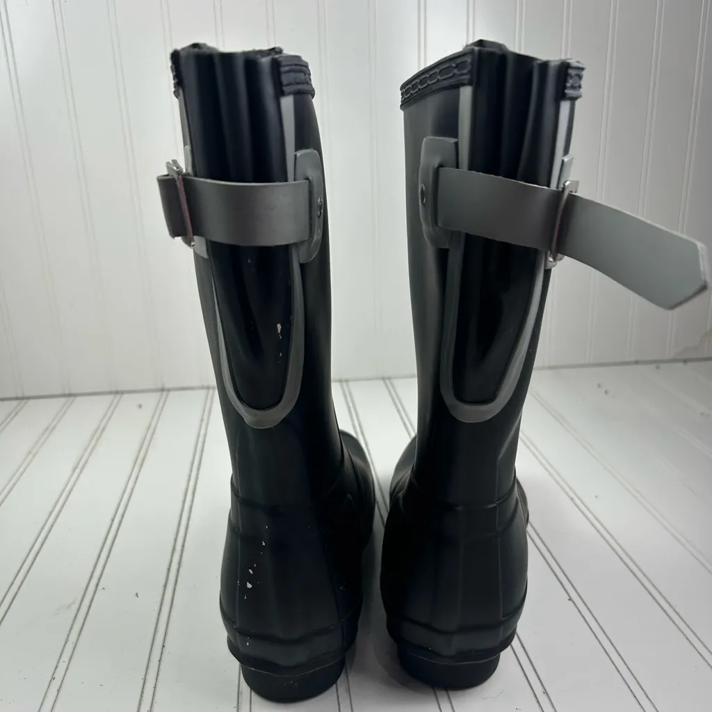 Hunter Original Short Adjustable Rain Boots Women’s Size 8 - Image 10