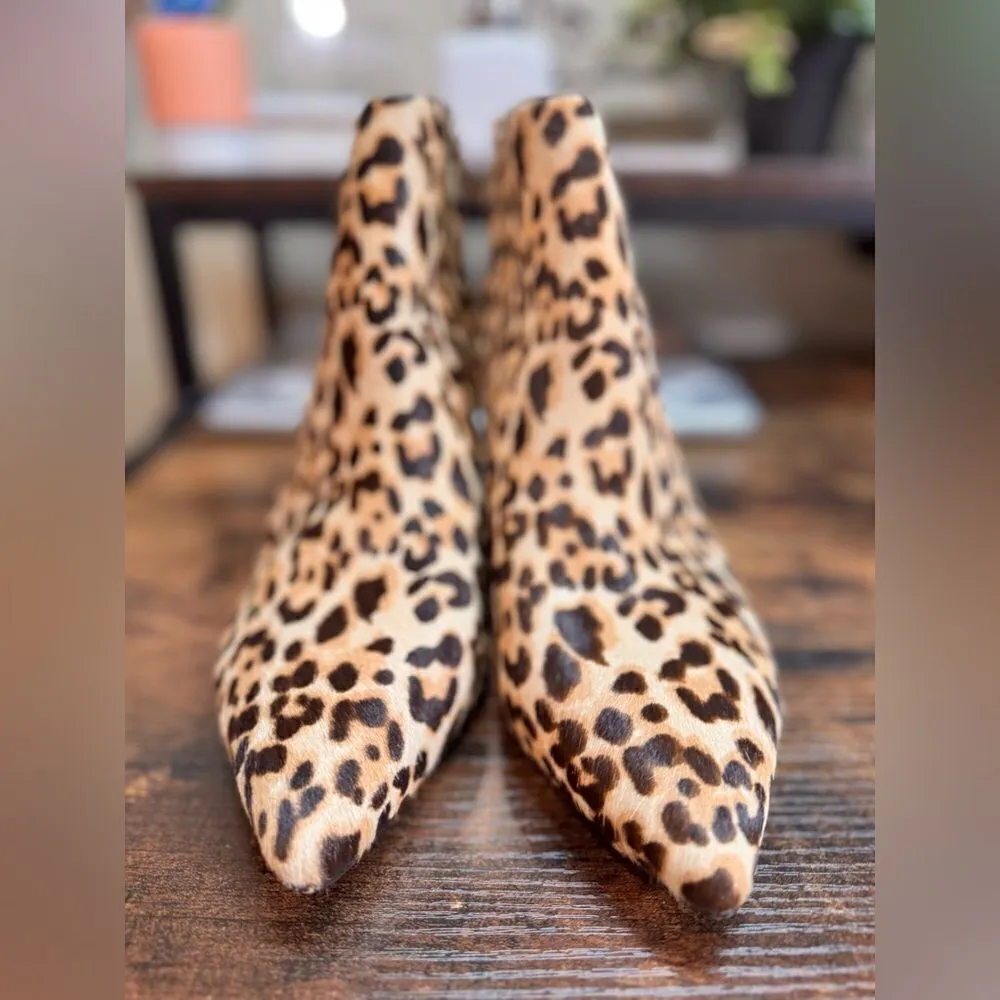 Sam Edelman Kinzey Animal Print Booties Size 10 - Image 5