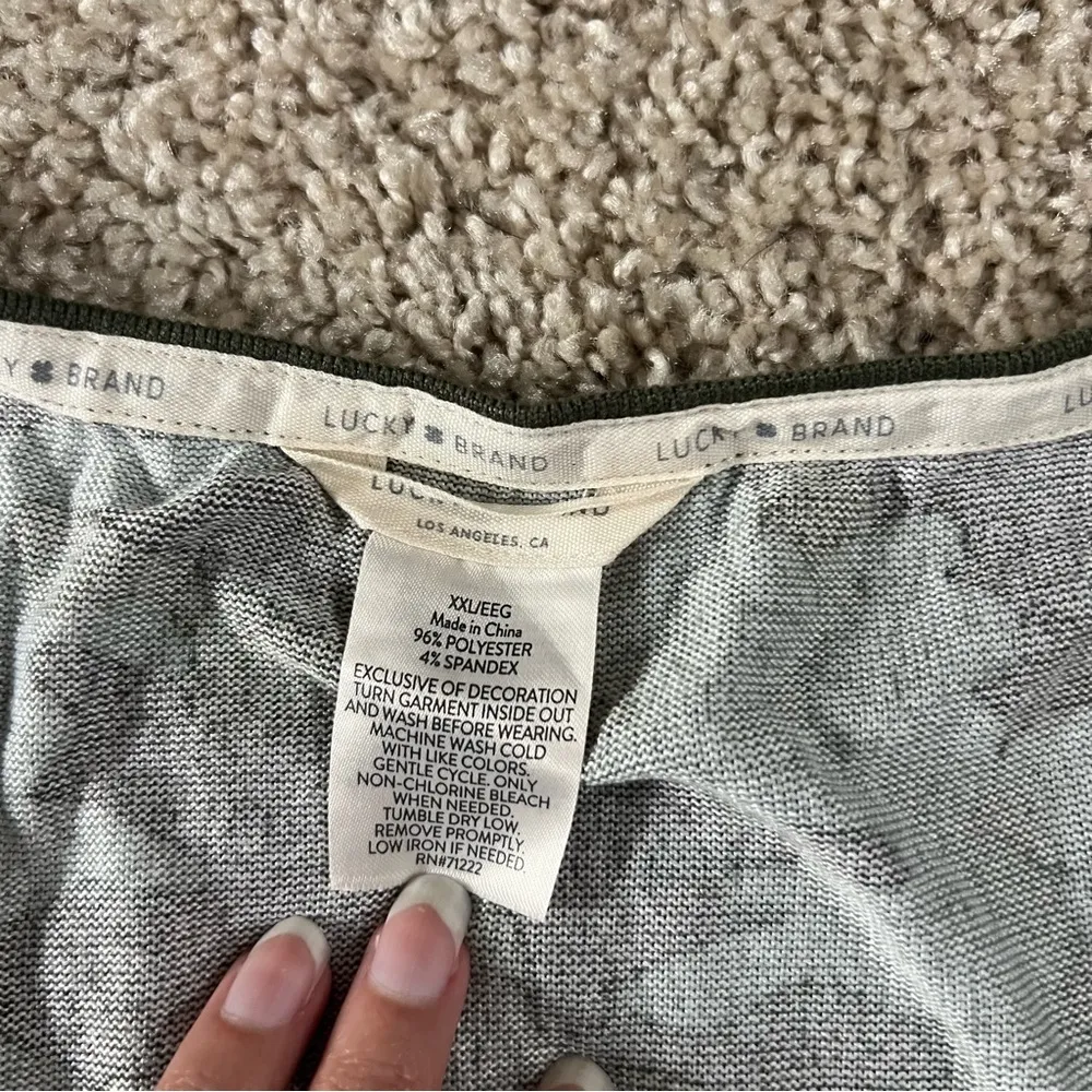 Lucky Brand Camouflage Tank Top - Image 2