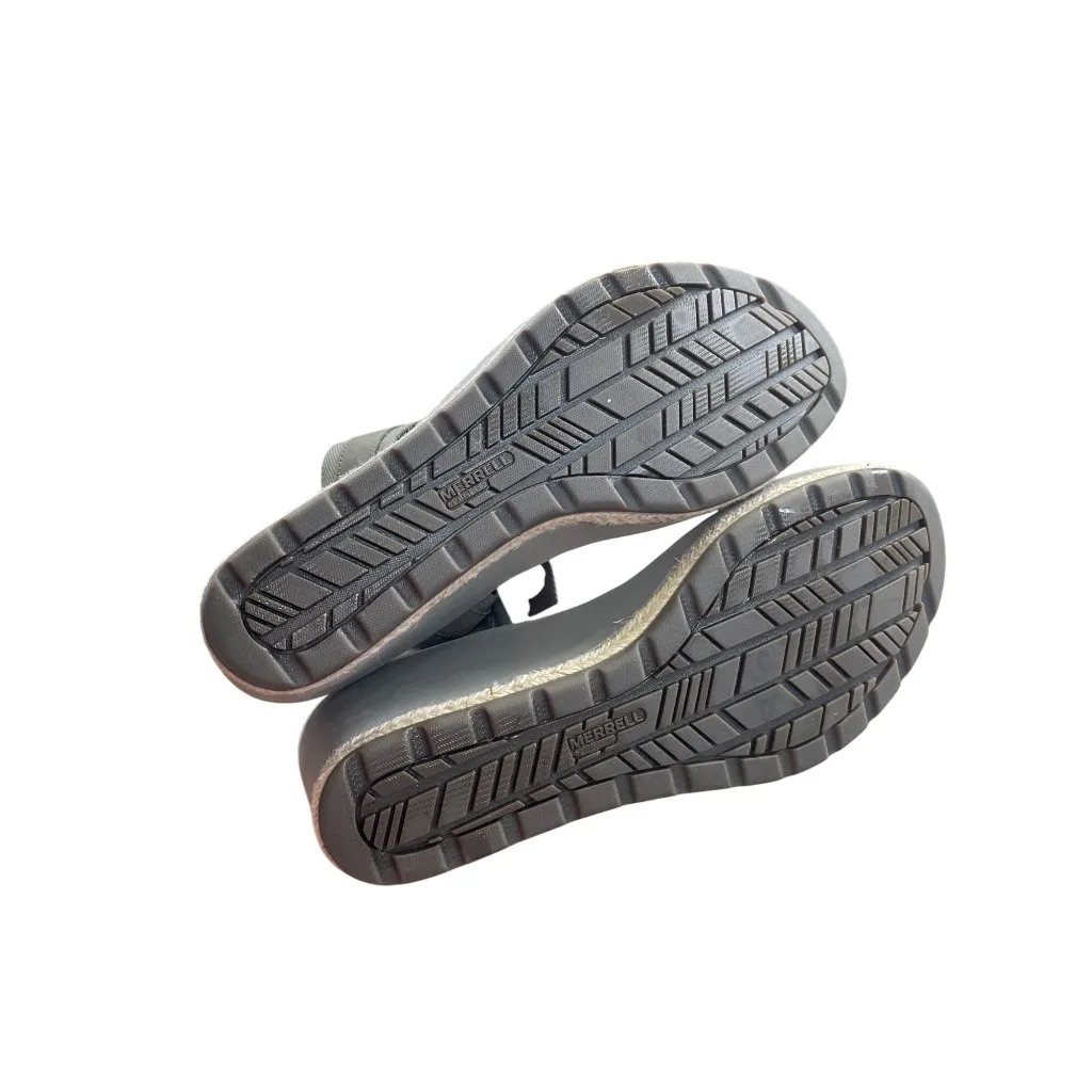 Merrell Womens Olive Green 3 " Wedge Sandals Size 11 SKU 8682 - Image 8