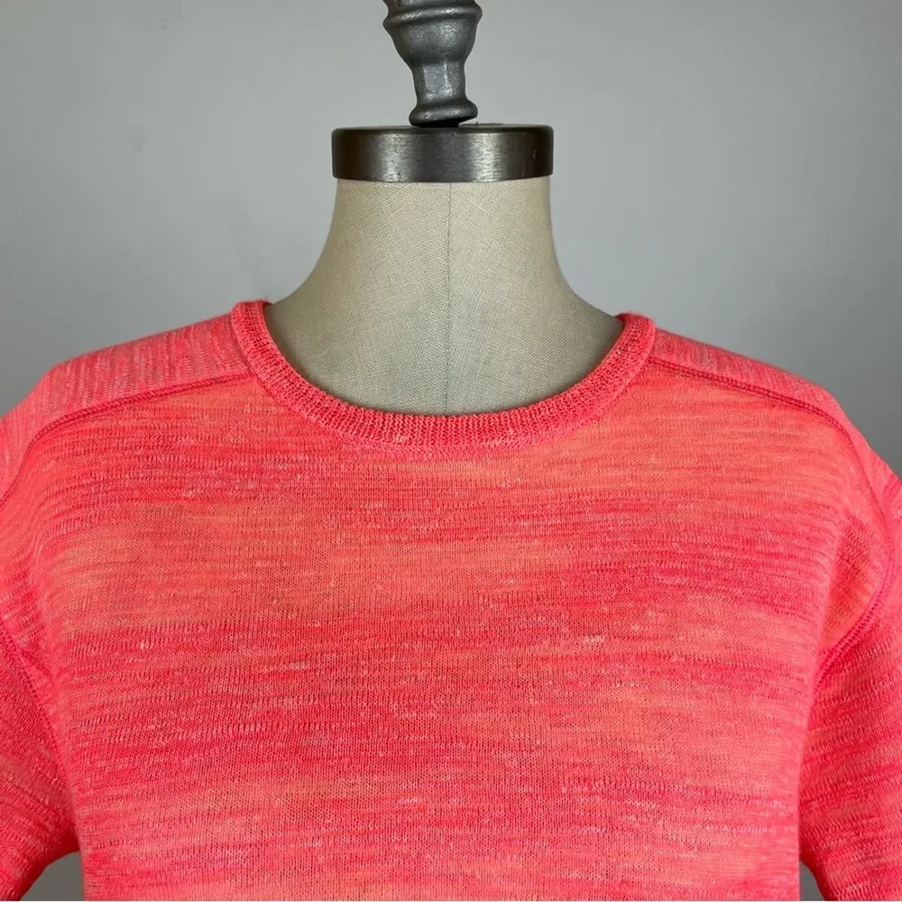 J. Crew Collection Neon Pink Wool Blend Top - Image 3