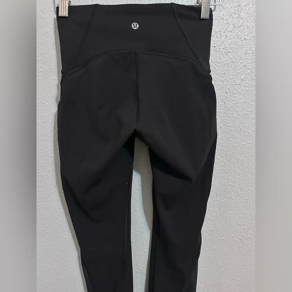 New without tags Lululemon Train Times 7/8 Pant *25"
Black (First Release) - Image 7